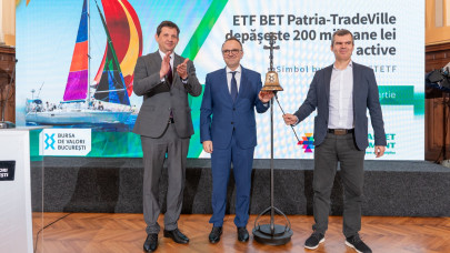 ETF BET Patria - TradeVille reaches assets of RON 220 million