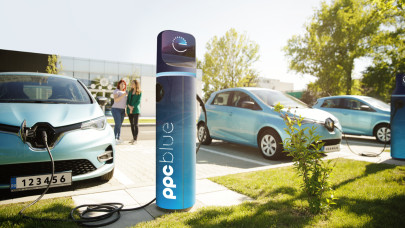 PPC blue is PPCs new brand for electric mobility segment in Romania